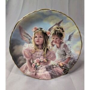 Vintage Collector Plate- Sharing Secrets-Sandra Kuck- Everlasting Friends 1996